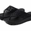 SKECHERS Foamies Footsteps Geometric/Rhinestone Hooded Sandal