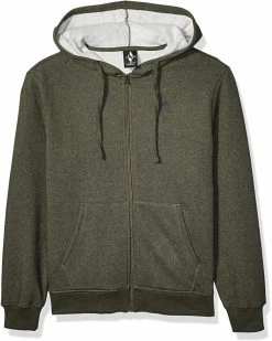 SKECHERS Men's Skech-Sweats Diamond Logo Full Zip Hoodie Sweatshirt